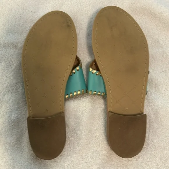 Jack Rogers pineapple sandals, 8.5 - Picture 3 of 4